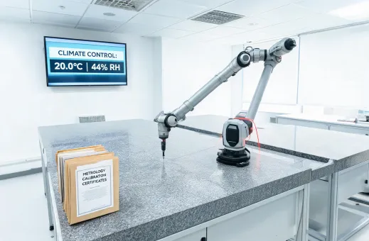 Climate controlled metrology lab