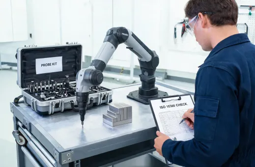 Portable CMM service bench