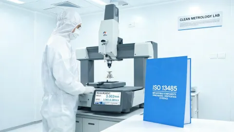 Medical device dimensional verification
